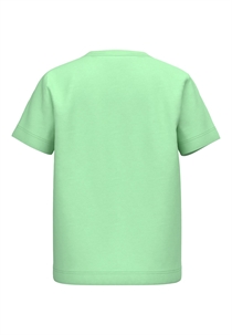 NAME IT T-shirt Victor Green Ash